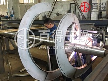单锥干燥机的内加热锥形螺带成形和生产工艺分析