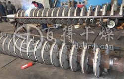 新年新气象，新单开门红！客户订购的污泥烘干机紧急制作现场！