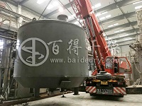 年产5千吨硅粉盘式干燥机调试成功