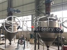 辛酰溴苯腈专用真空单锥干燥机——百得干燥真空干燥领域又一成功案例