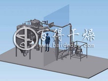 闭路循环干燥机中有机溶剂回收系统的选型和工艺设计