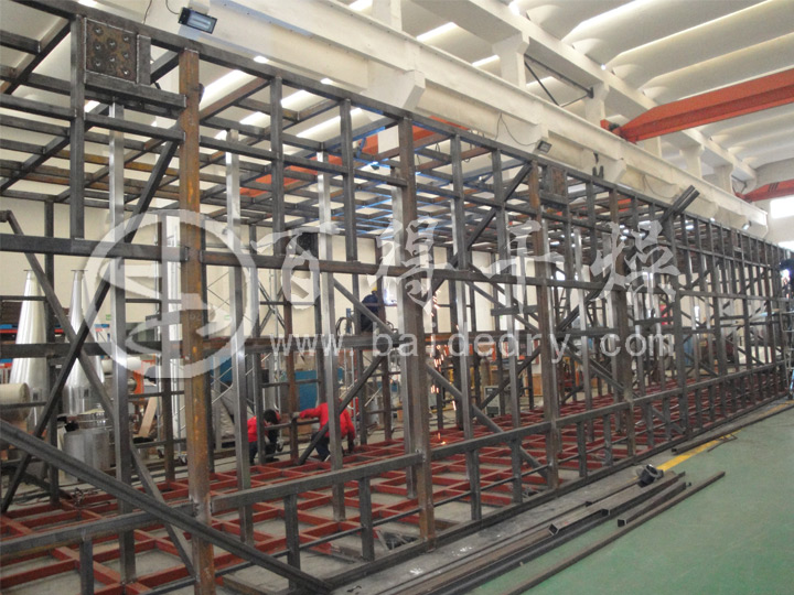 GWD型多层强制循环带式干燥机