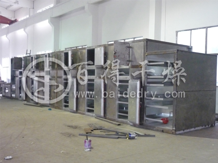 GWD型多层强制循环带式干燥机