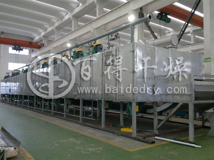 DWG型多级串联网带式干燥机