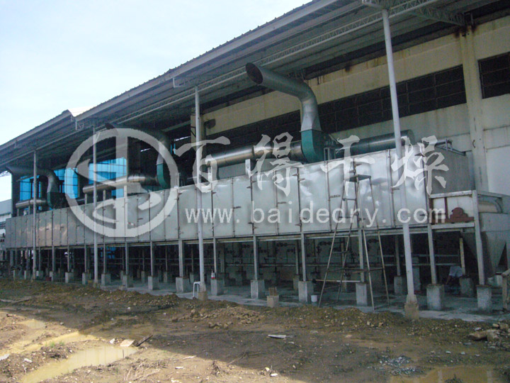 DWG型多级串联网带式干燥机