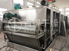 硅酸钠颗粒网带式干燥机的工艺设计和应用