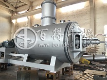 甲醇钠耙式真空干燥机使用中存在问题和技术改进