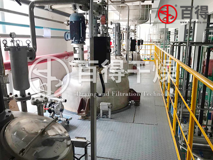 聚四氟乙烯树脂PTFE酸中和反应过滤洗涤二合一