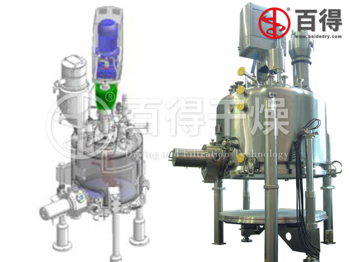 阿莫西林结晶过滤洗涤干燥一体机