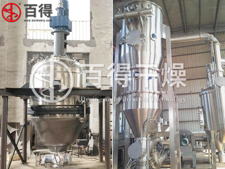 热敏性物料精制提纯过滤洗涤干燥机组